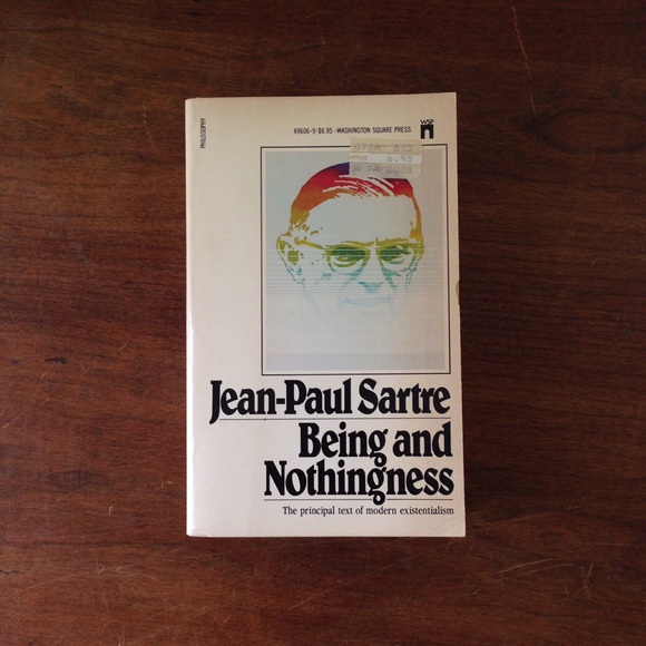 Jean-Paul Sartre “Being And Nothingness”